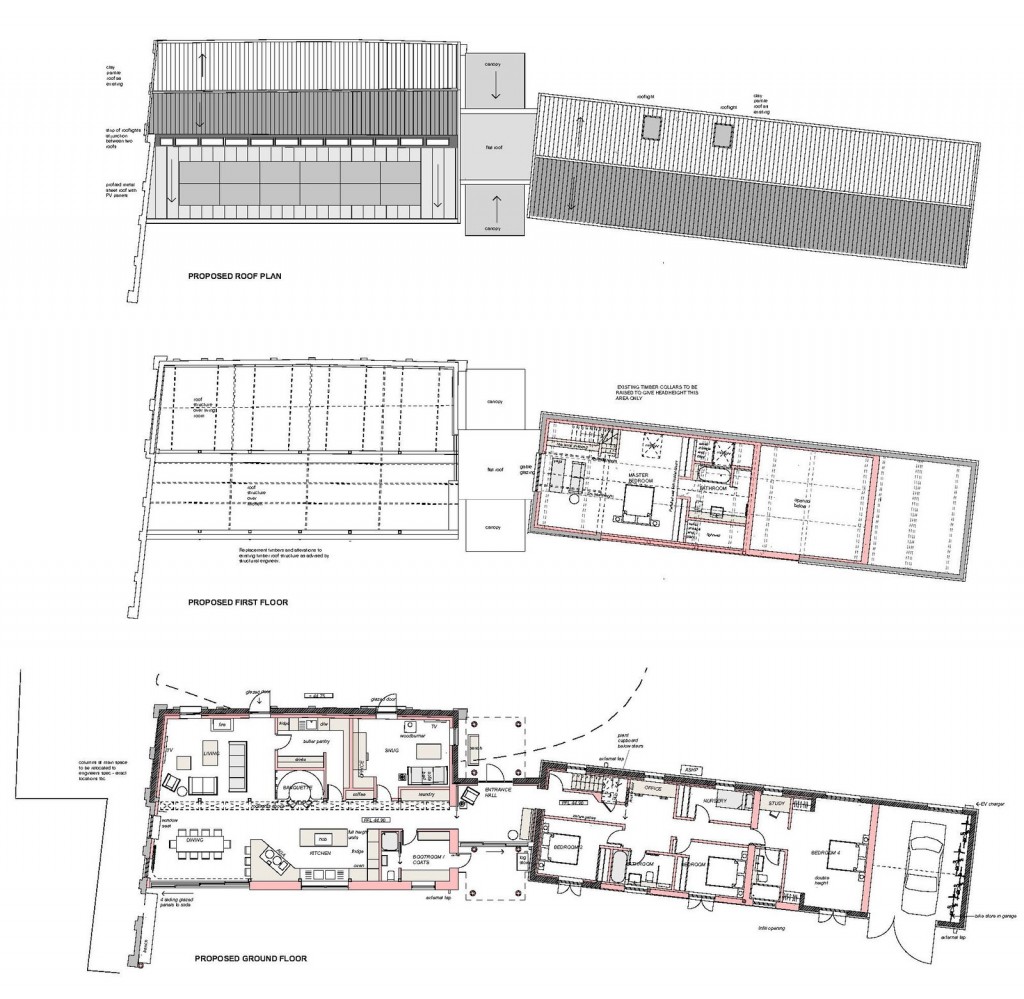 Floorplans For Kettleburgh, Nr Framlingham, Suffolk