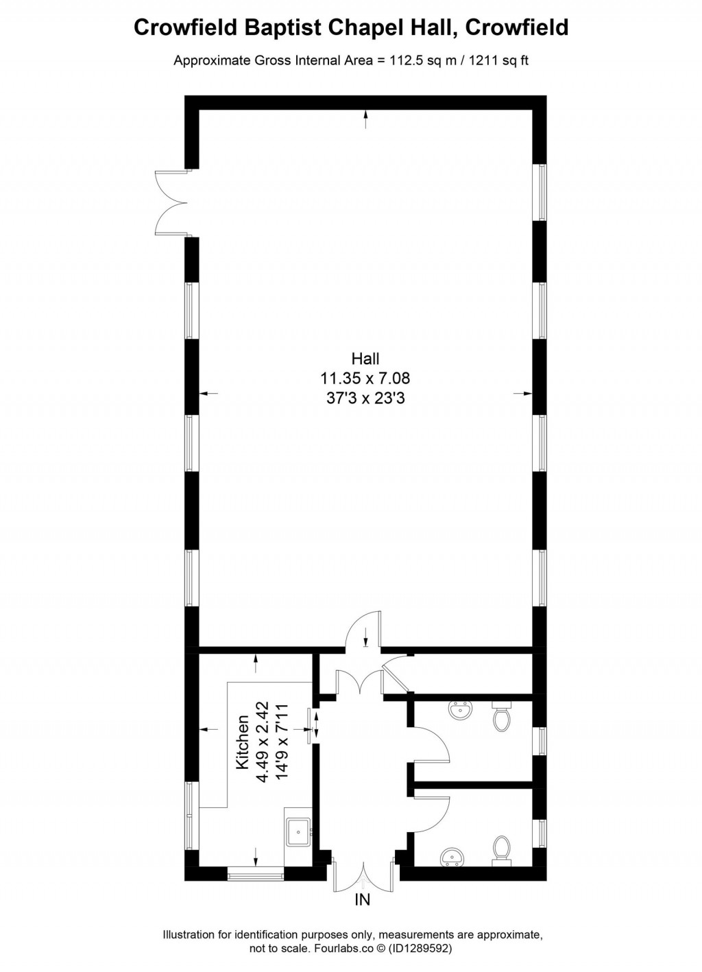 Floorplans For Crowfield, Ipswich, Suffolk