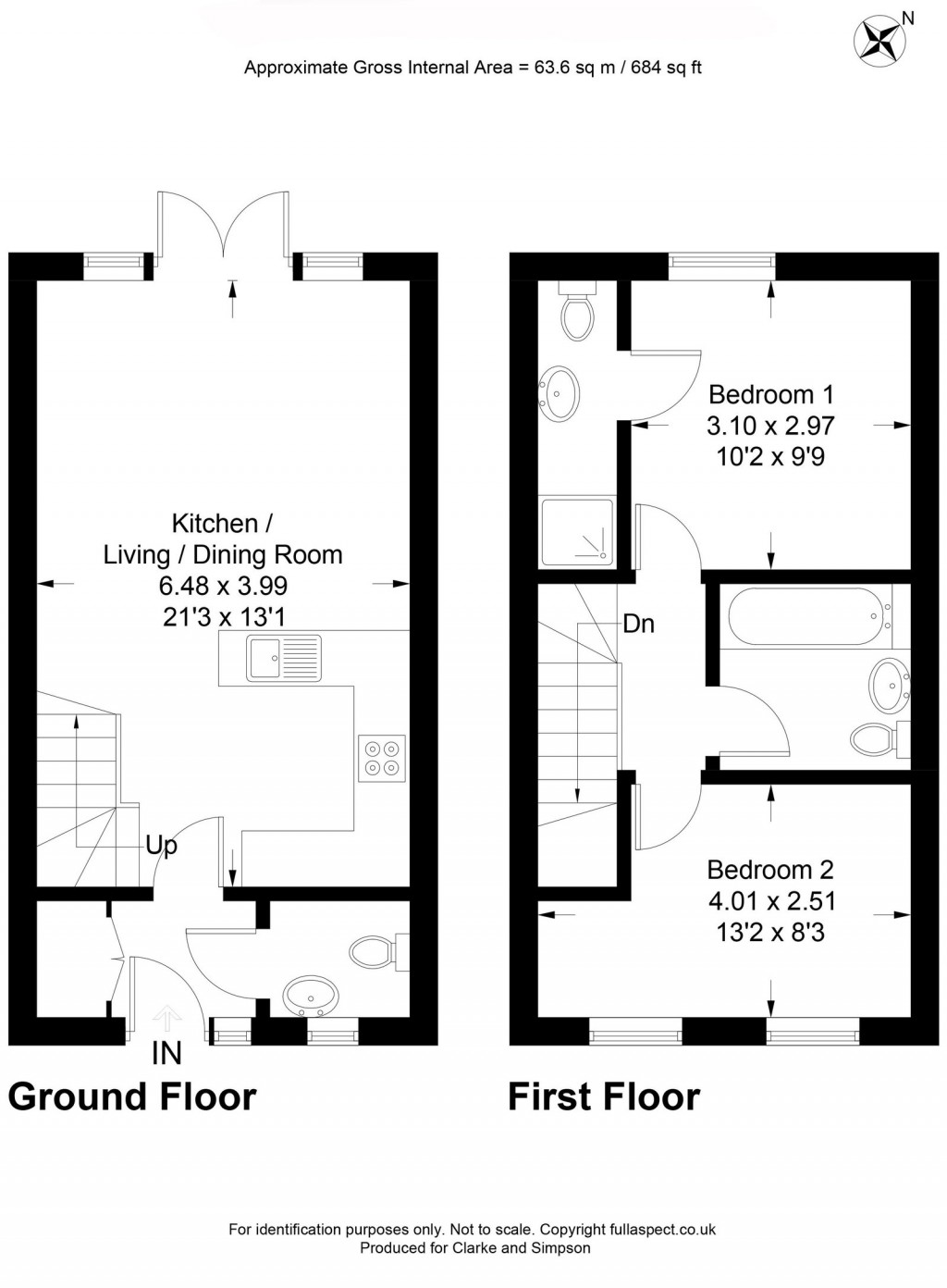 Floorplans For Framlingham, Nr Woodbridge, Suffolk