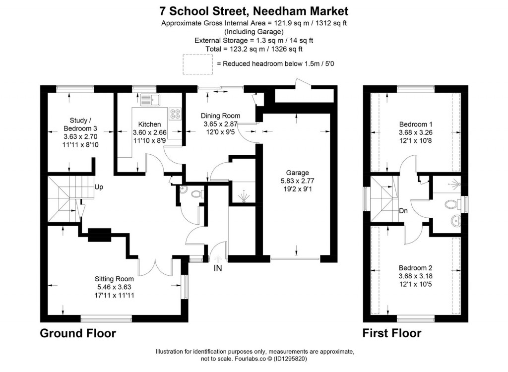 Floorplans For Needham Market, Ipswich, Suffolk