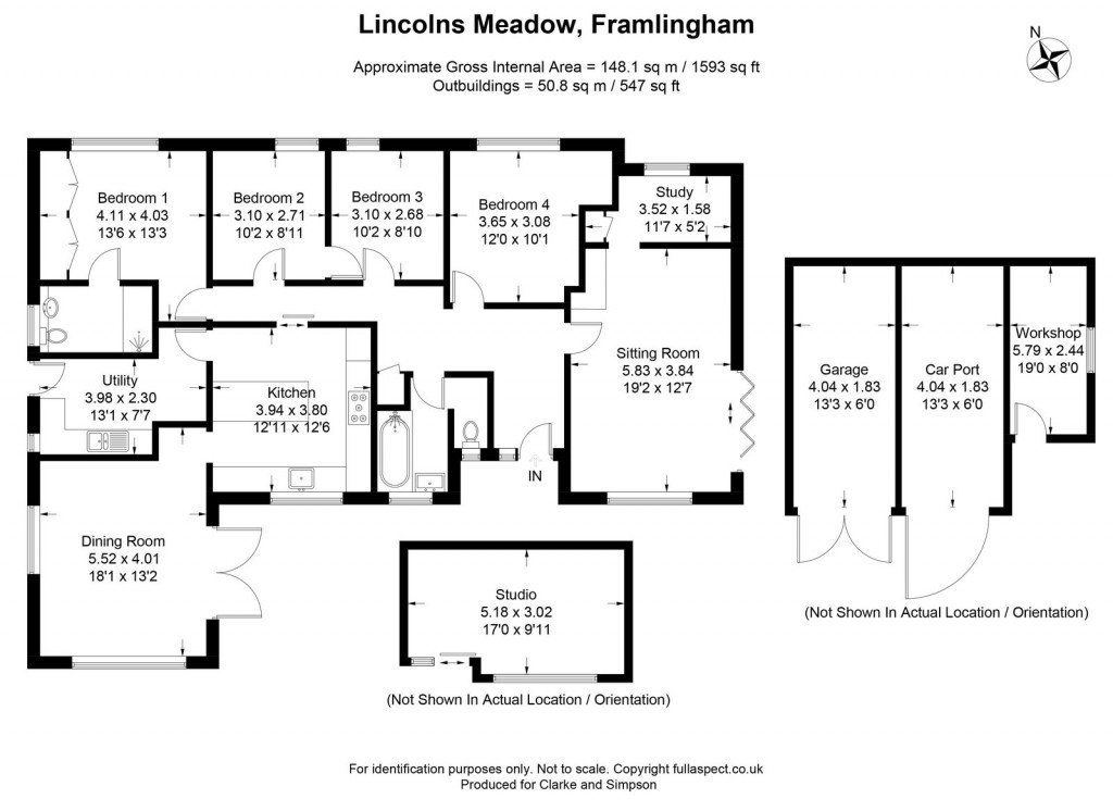 Floorplans For Framlingham, Suffolk