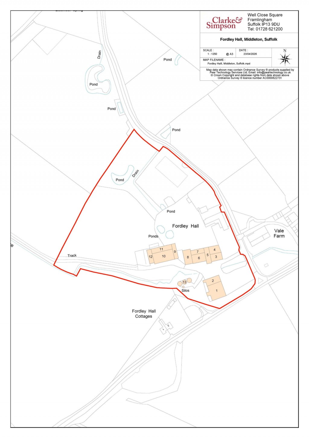 Floorplans For Middleton, Suffolk