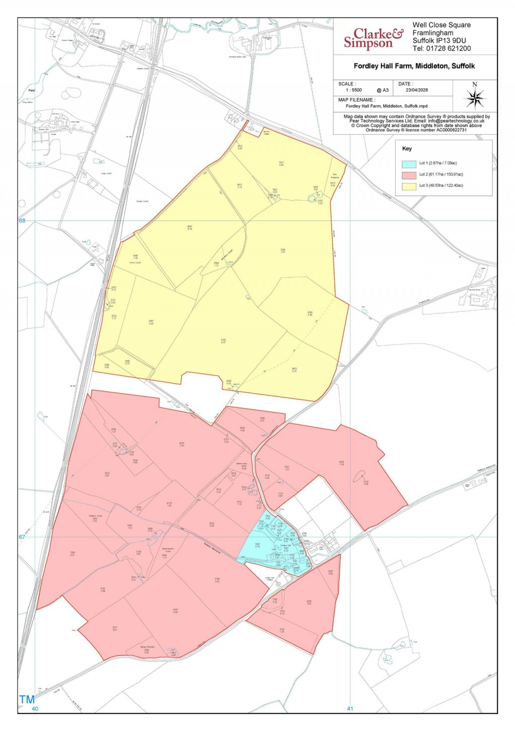 Floorplans For Middleton, Suffolk
