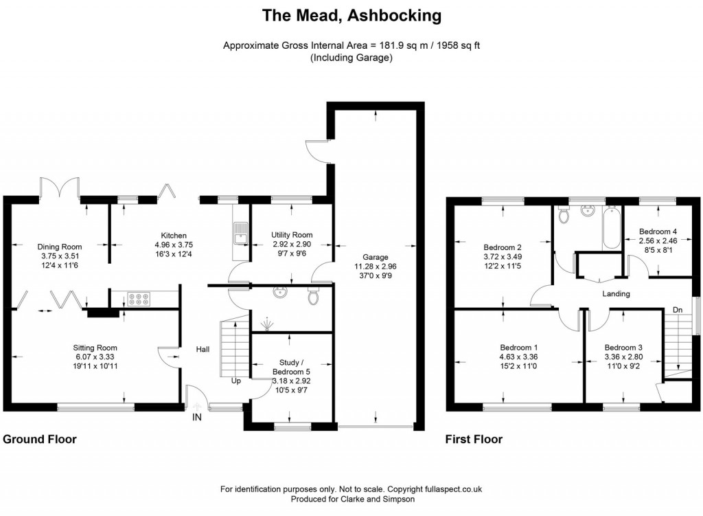 Floorplans For Ashbocking, Nr Ipswich