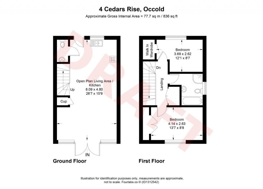 Floorplans For Occold, Eye, Suffolk