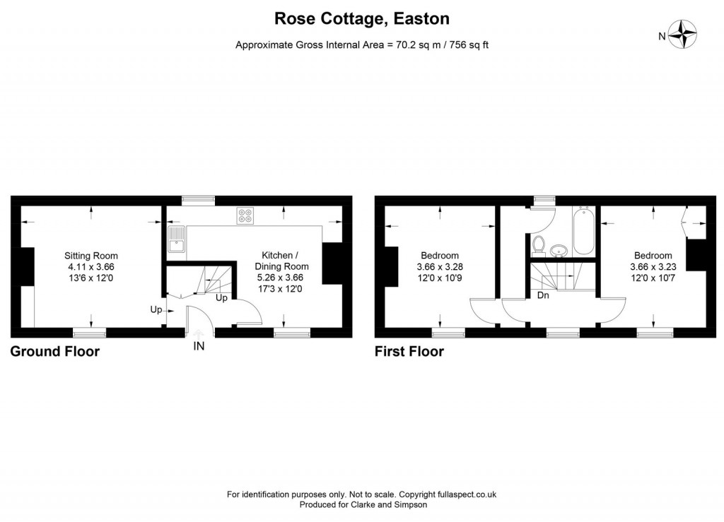 Floorplans For Easton, Near Framlingham, Suffolk 