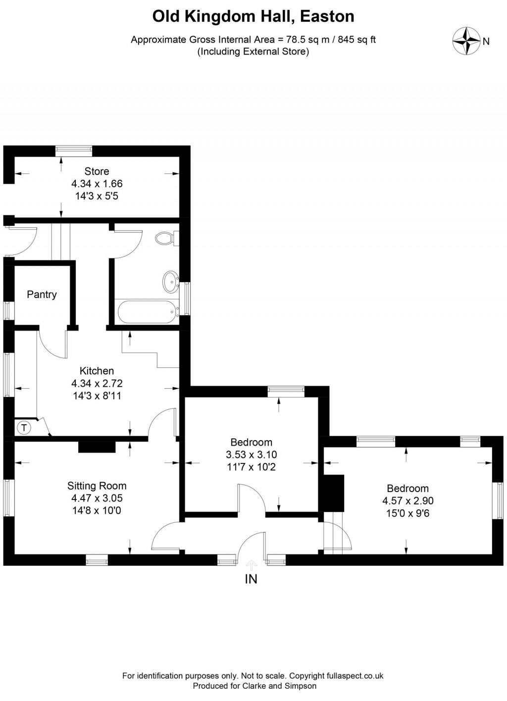 Floorplans For Easton, Nr Framlingham