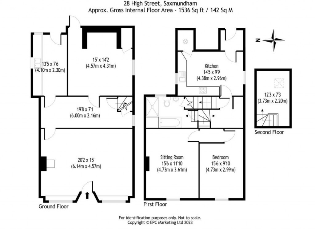 Floorplans For High Street, Saxmundham, Suffolk