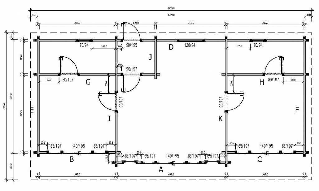 Floorplans For Laxfield, Nr Framlingham, Suffolk