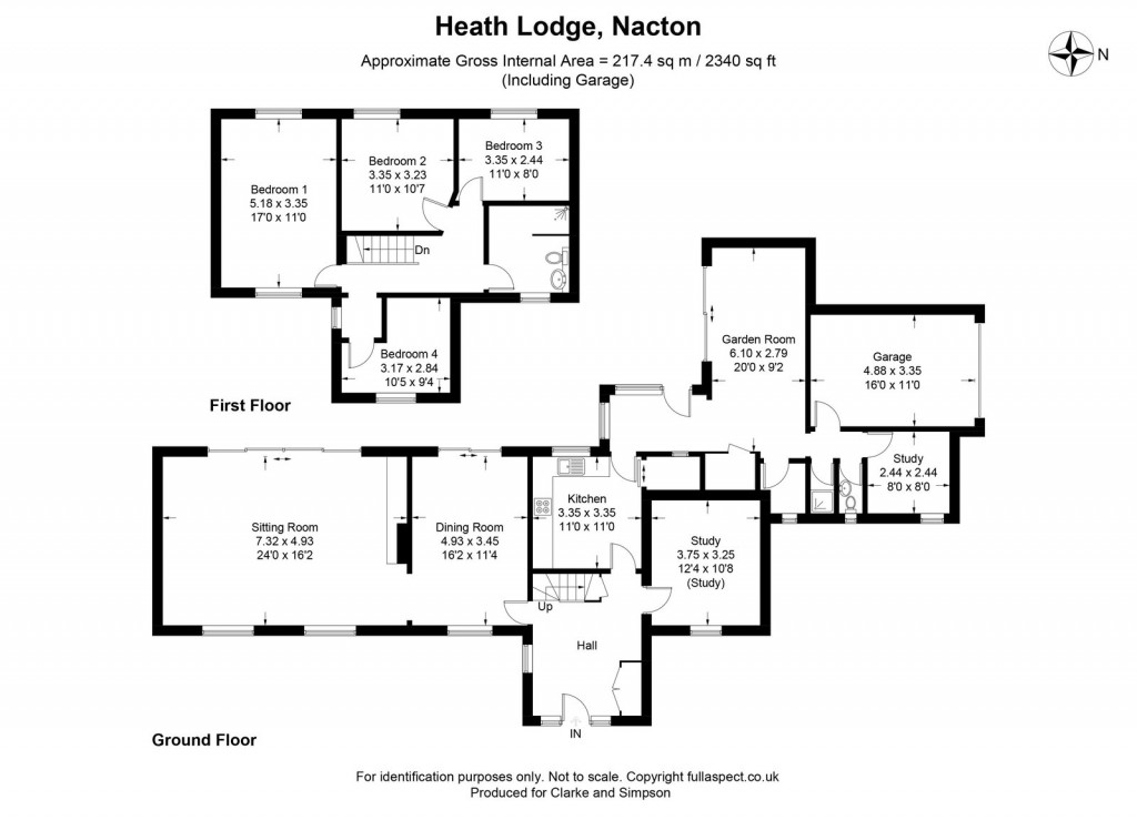 Floorplans For Nacton, Ipswich, Suffolk