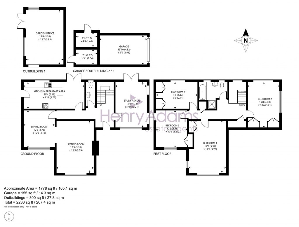 Floorplans For Nettleton Avenue, Tangmere, PO20