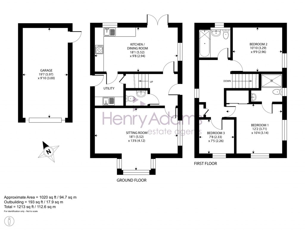 Floorplans For Charlie Drive, Bracklesham Bay, PO20