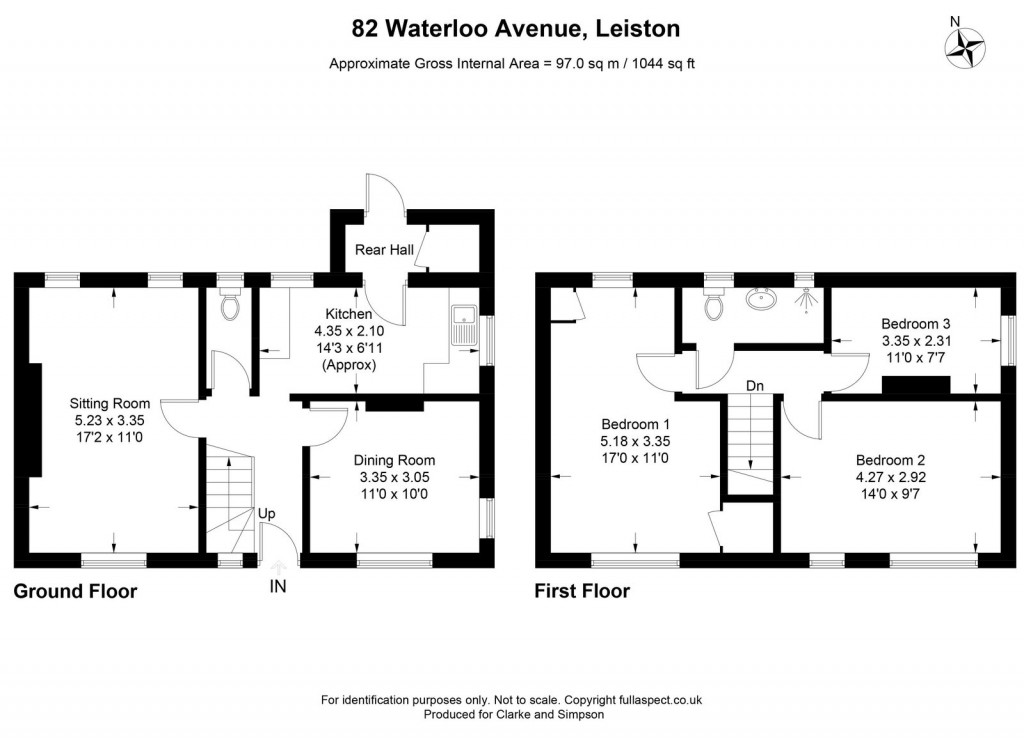 Floorplans For Leiston, Suffolk