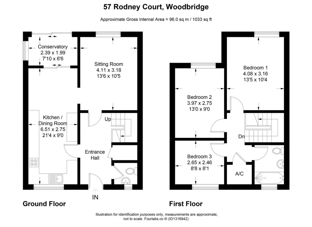 Floorplans For Woodbridge, Suffolk