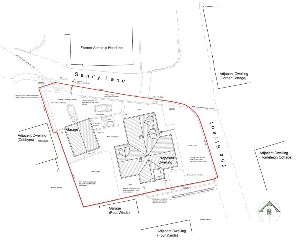 Floorplans For Little Bealings, Nr Ipswich, Suffolk