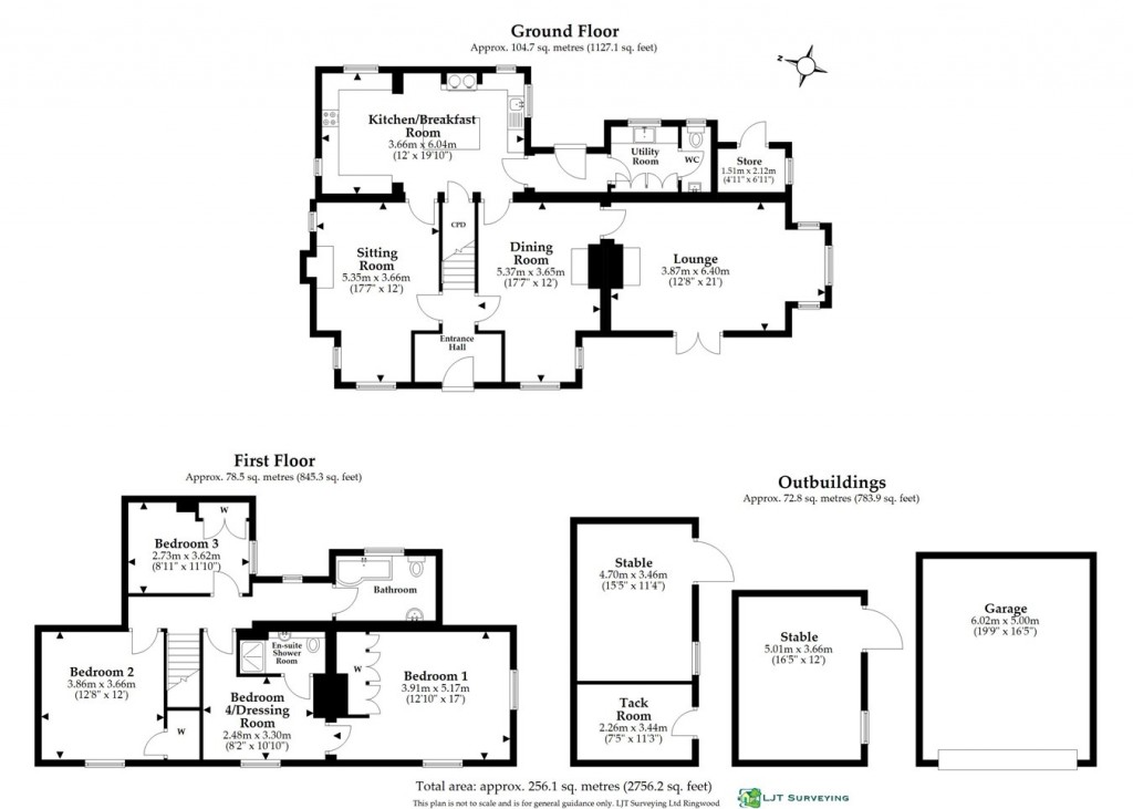 Floorplans For Fritham, Lyndhurst, SO43