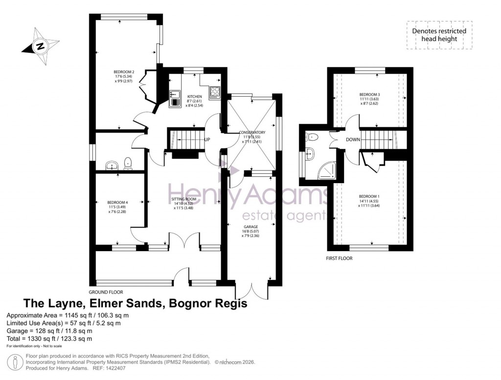 Floorplans For The Layne, Elmer Sands, PO22