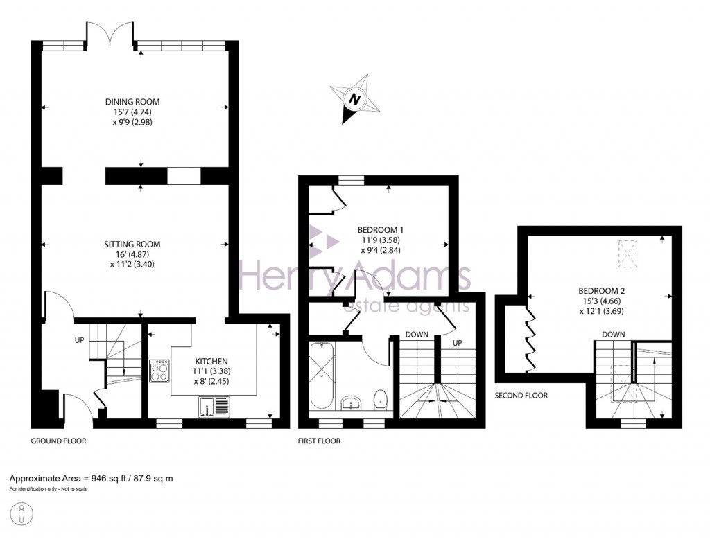 Floorplans For Dodsley Lane, Easebourne, GU29