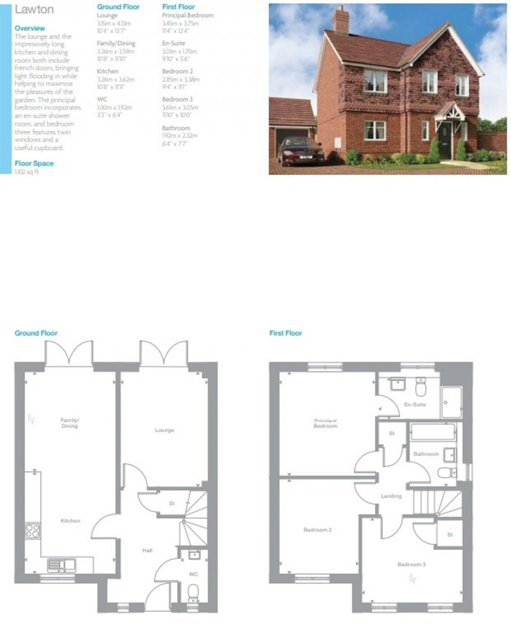 Floorplans For Old Broyle Road, Chichester, PO19