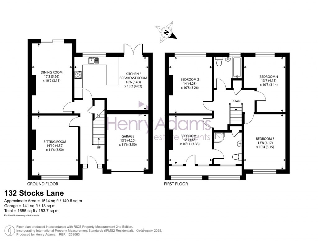 Floorplans For Stocks Lane, East Wittering, PO20