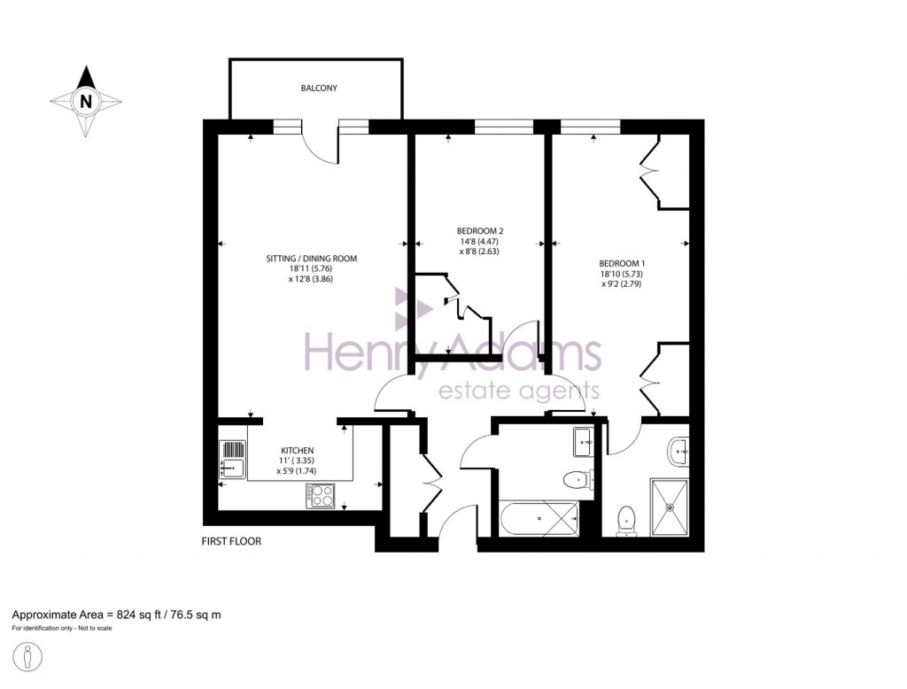 Floorplans For Shippam Street, Chichester, PO19