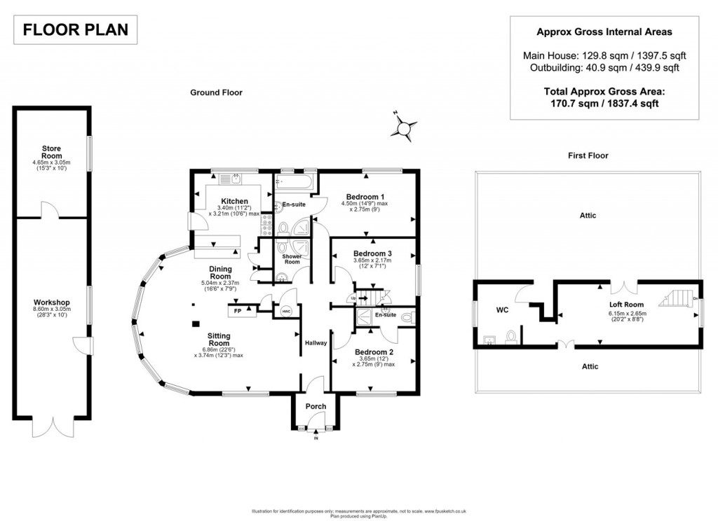 Floorplans For Plantation, Everton, Lymington, SO41