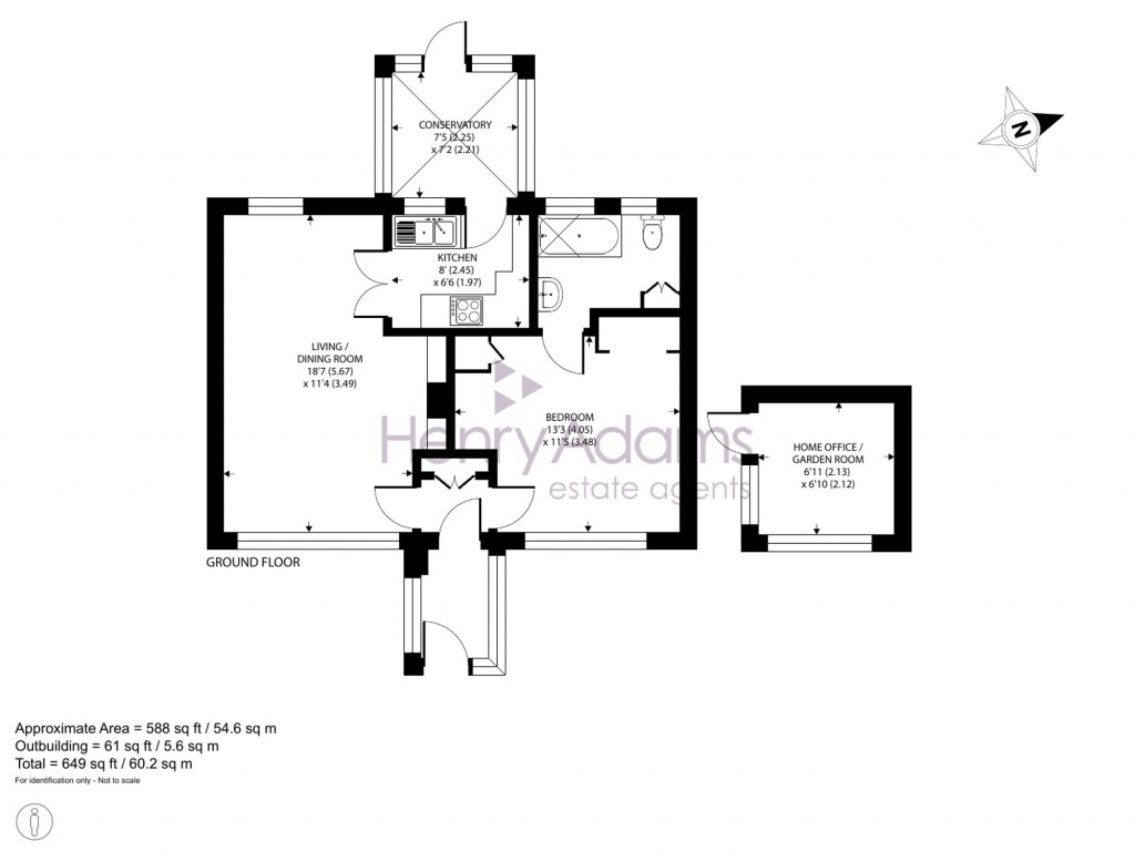 Floorplans For Turner Way, Selsey, PO20