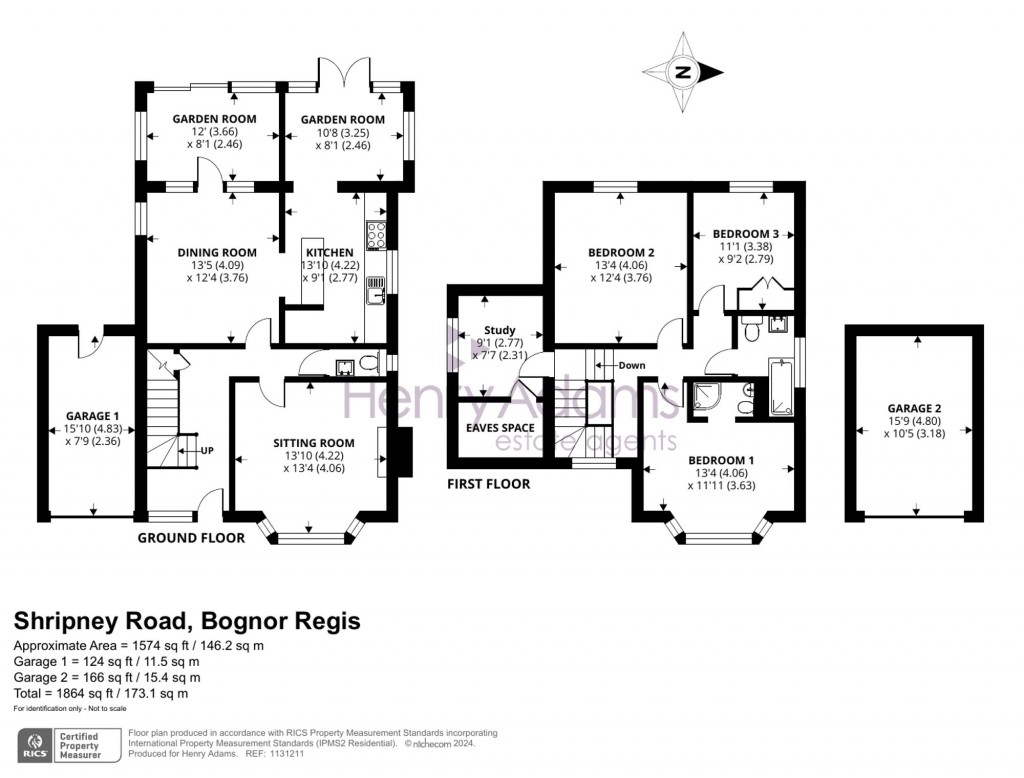 Floorplans For Shripney Road, Bognor Regis, PO22