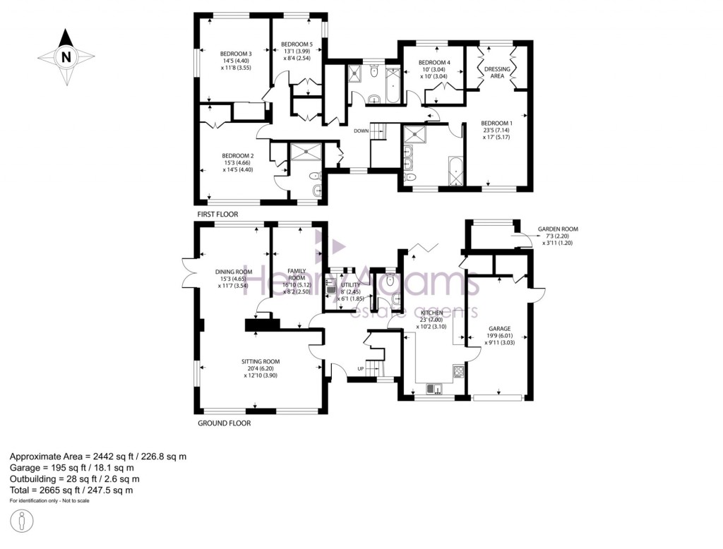 Floorplans For Hill Brow, Liss, GU33