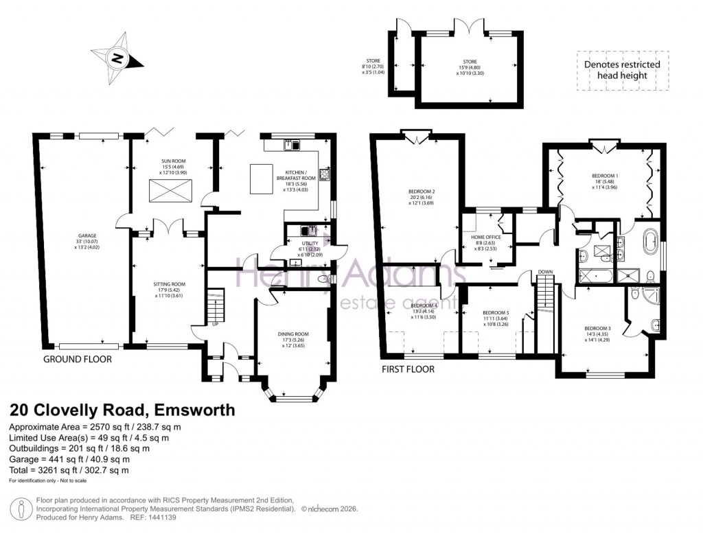 Floorplans For Clovelly Road, Emsworth, PO10