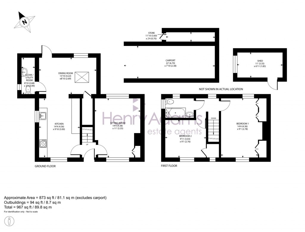 Floorplans For East Street, West Chiltington, RH20