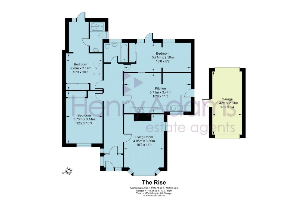 Floorplans For The Rise, Partridge Green, RH13