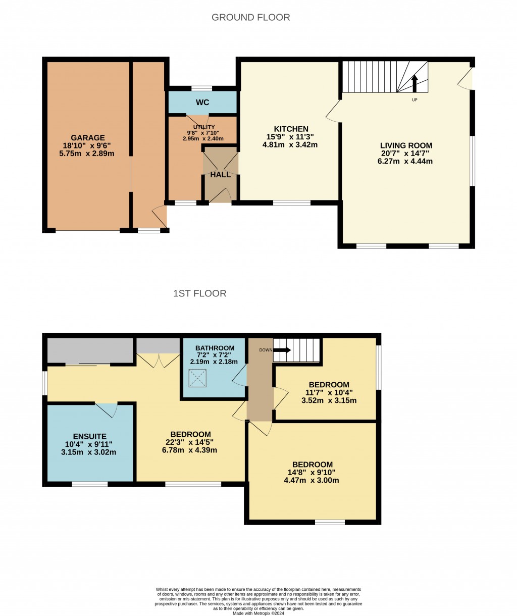 Floorplans For Cliff Street, Cheddar