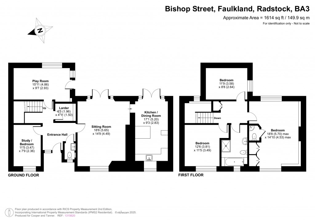 Floorplans For Bishop Street, Somerset