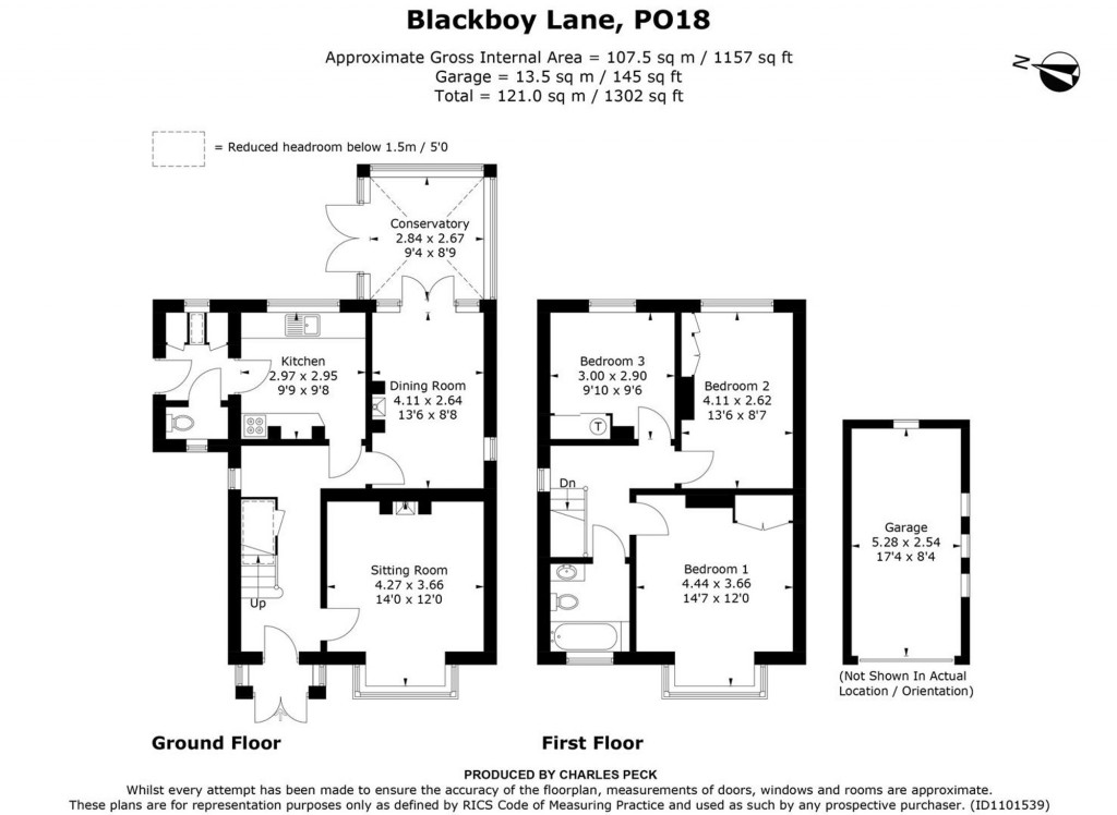 Floorplans For Blackboy Lane, Fishbourne, PO18