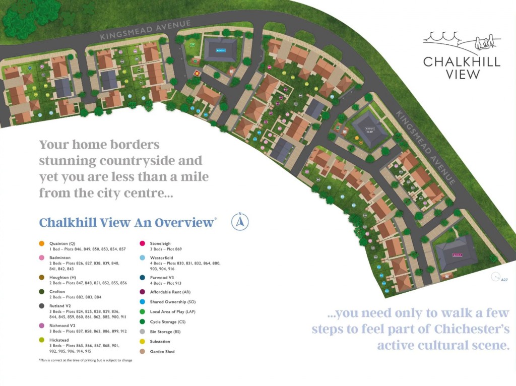 Floorplans For Kingsmead Avenue, Chichester, PO19