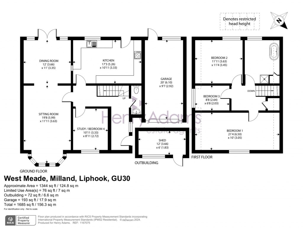 Floorplans For West Meade, Milland, GU30