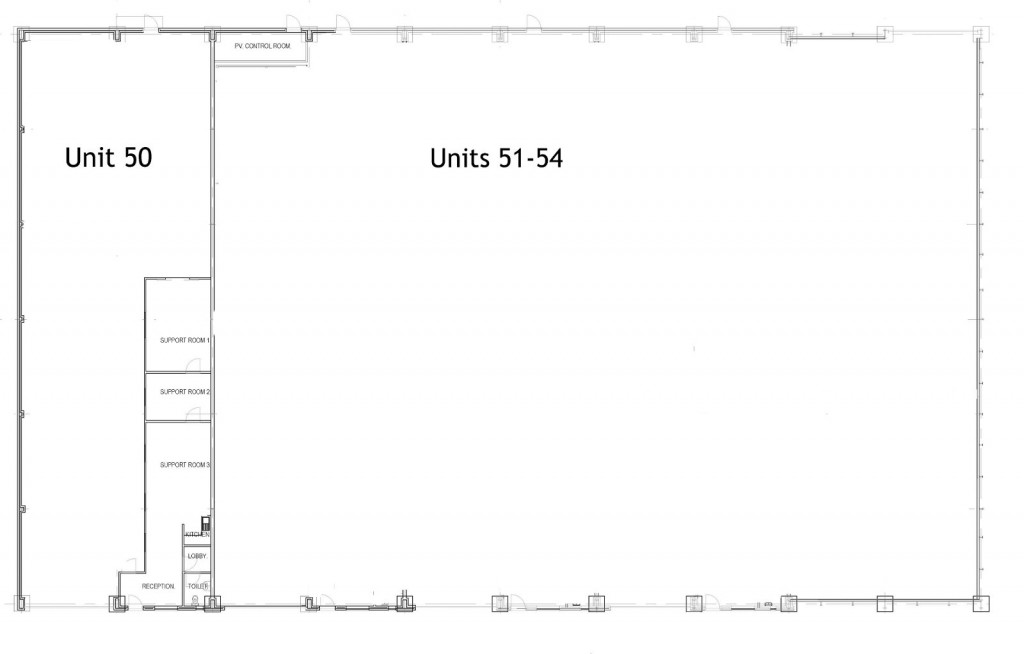 Floorplans For Units at Martlesham Creek Industrial Estate, Martlesham, Suffolk