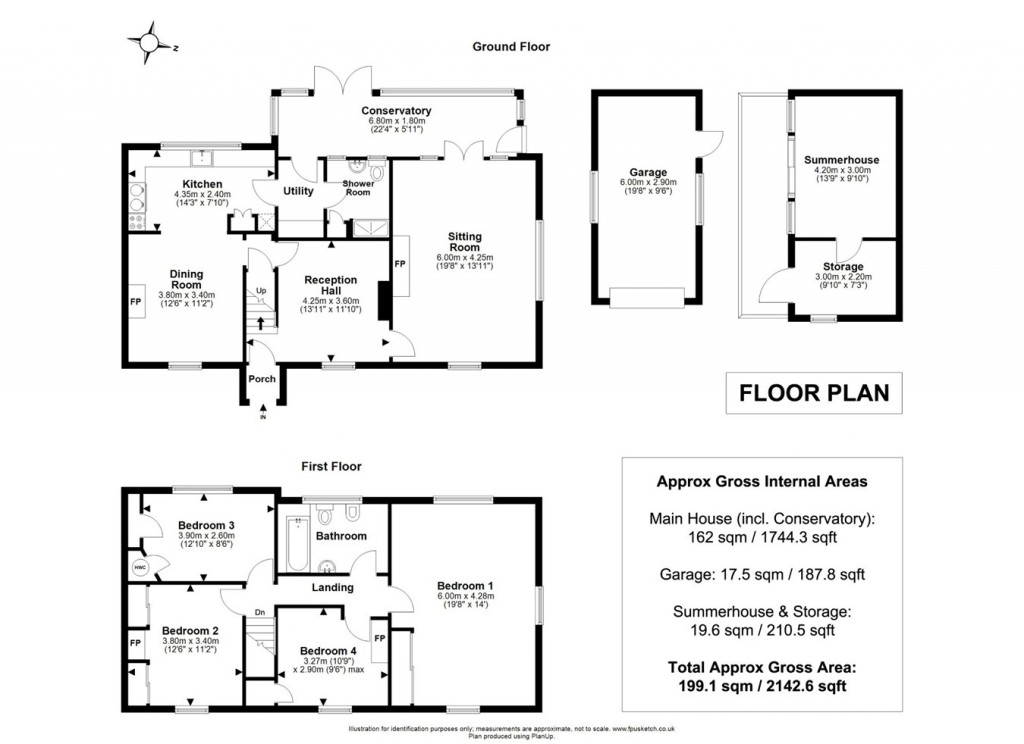 Floorplans For Mount Pleasant Lane, Lymington, SO41