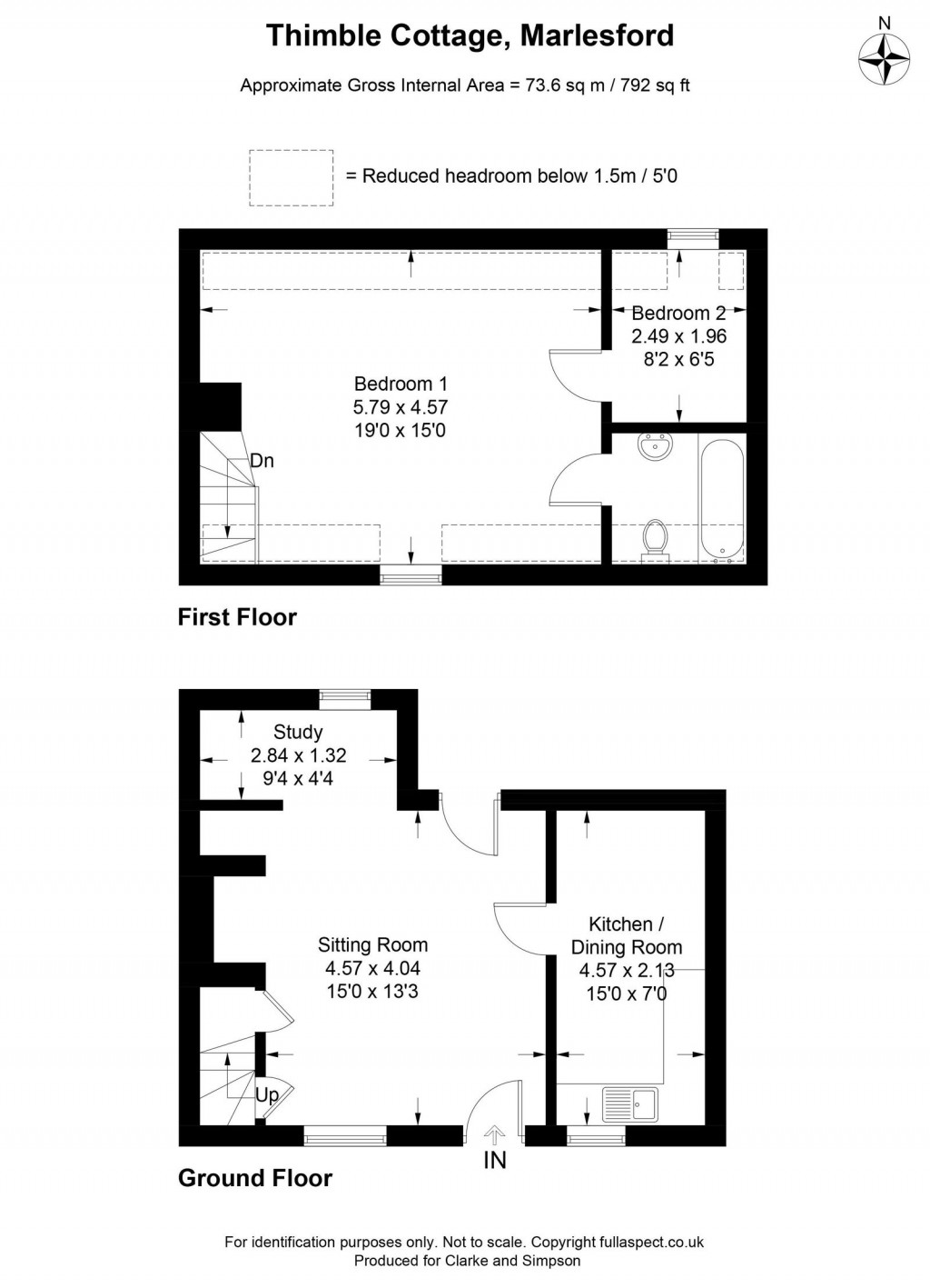 Floorplans For Marlesford, Suffolk 