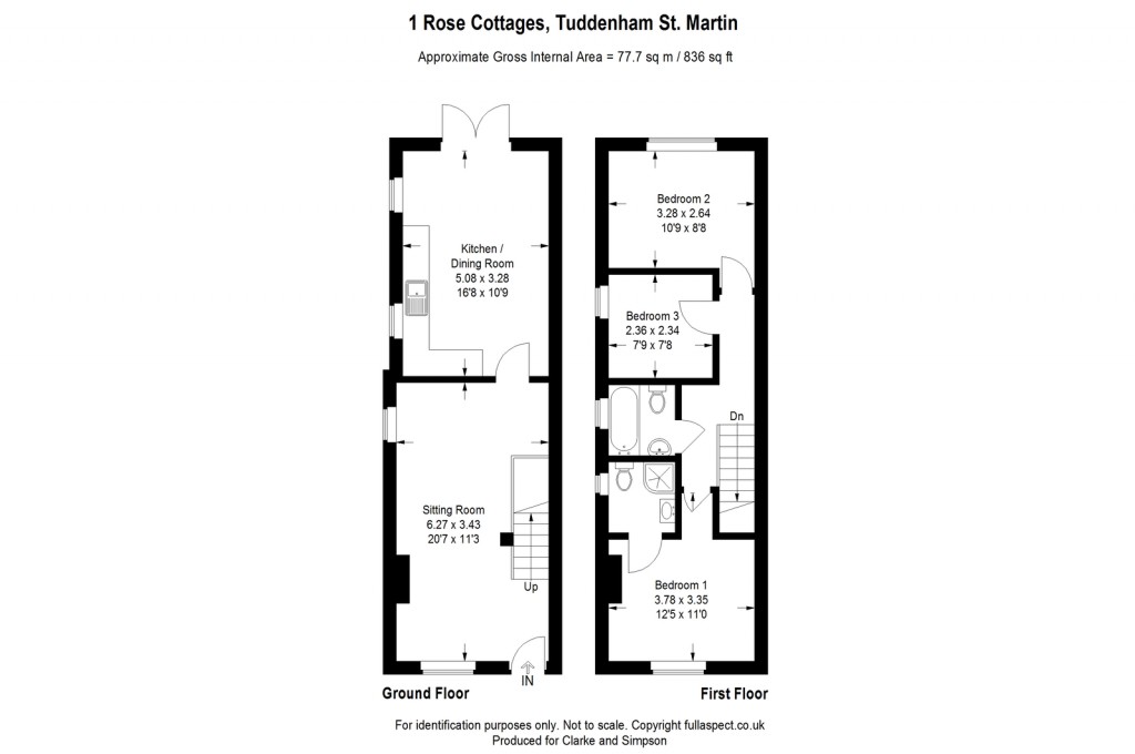 Floorplans For Tuddenham St Martin, Near Ipswich, Suffolk