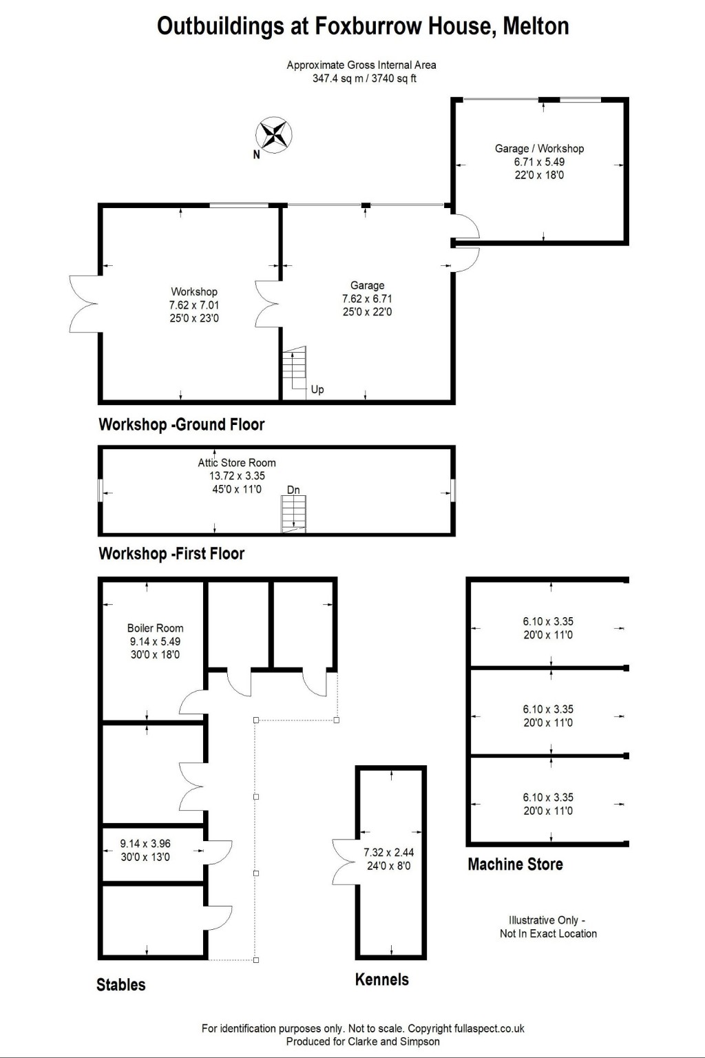 Floorplans For Melton, Nr Woodbridge, Suffolk