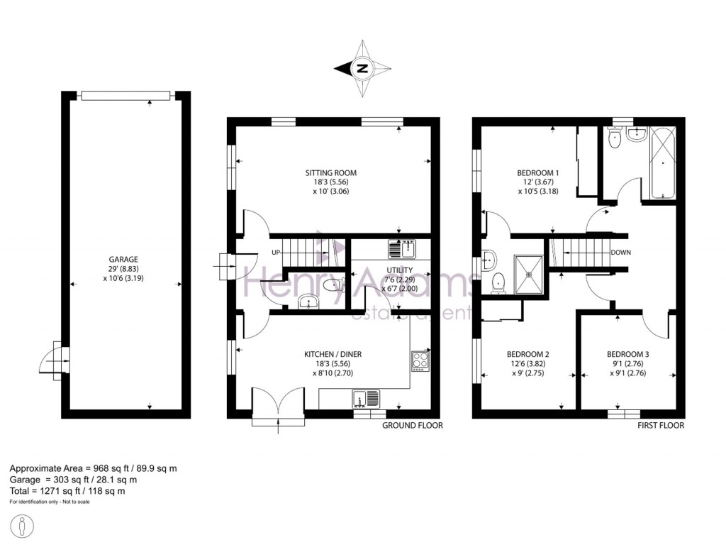 Floorplans For Small Meadow, West Broyle, PO19