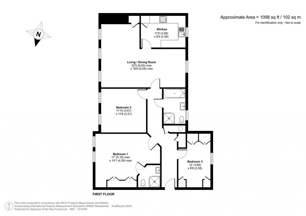 Floorplans For Grigg Lane, Brockenhurst, SO42