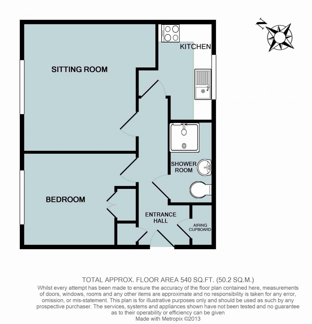 Floorplans For St Martins Way, Battle, East Sussex