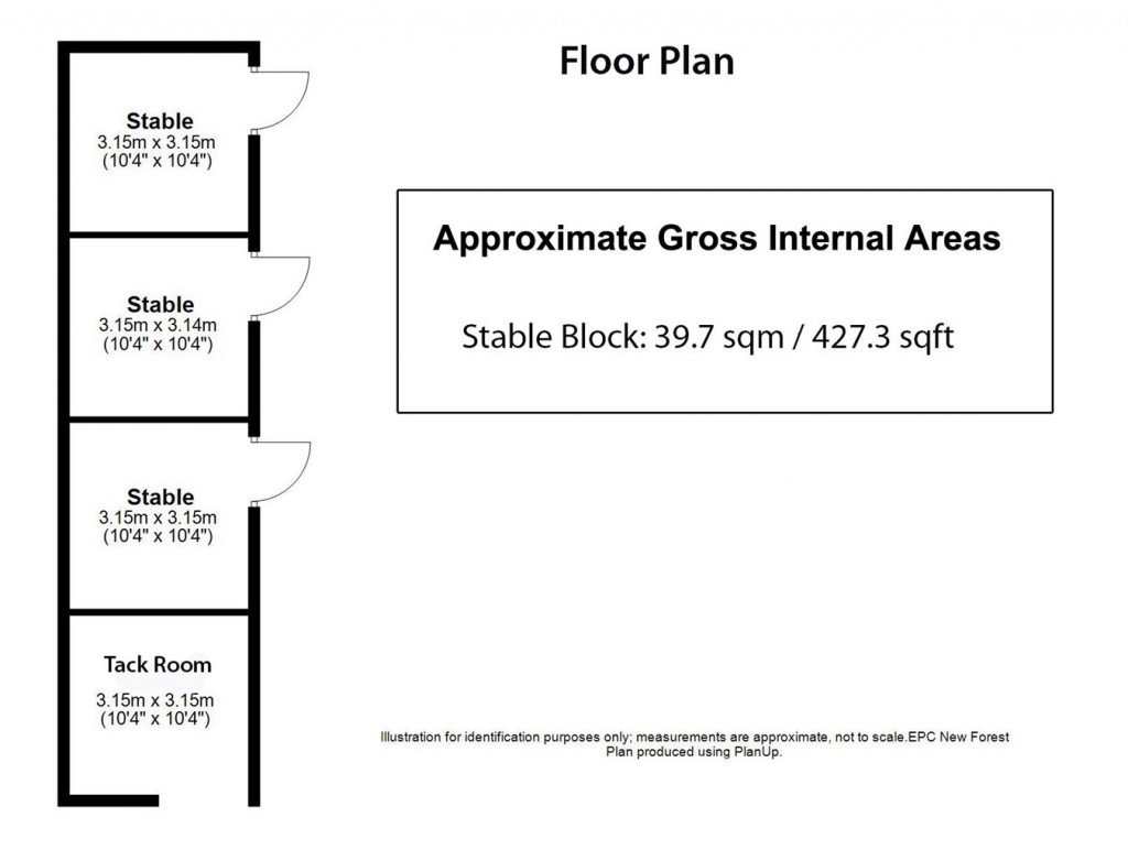 Floorplans For Sway, Lymington, SO41
