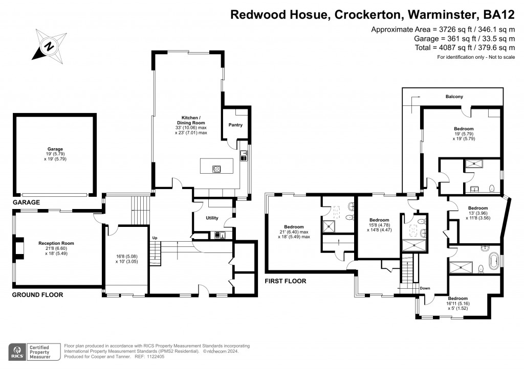 Floorplans For Potters Hill, Crockerton, Crockerton, Warminster, Wiltshire