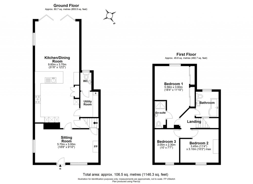 Floorplans For Fox Pond Lane, Pennington, Lymington, SO41