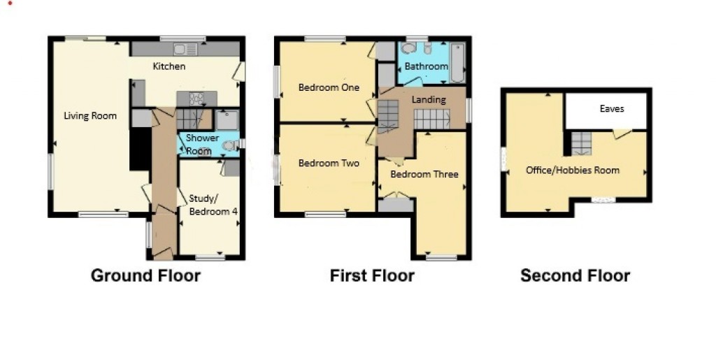Floorplans For Langham Road, Robertsbridge, East Sussex