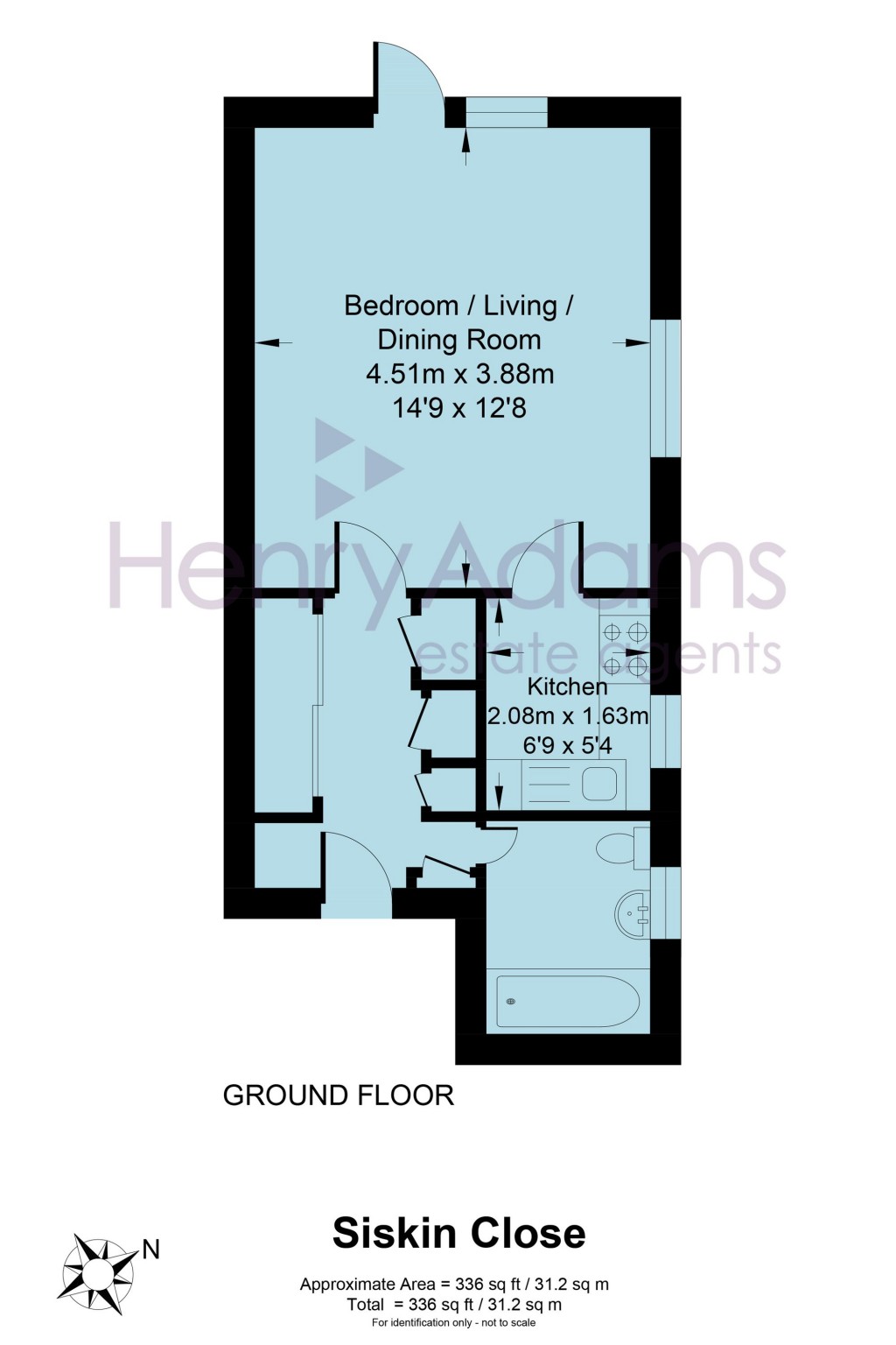 Floorplans For Siskin Close, Horsham, RH12